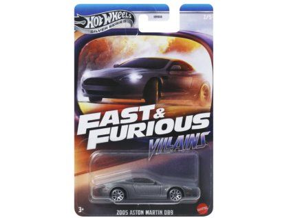 Hot Wheels Silver Series Fast and Furious Villains Z005 Aston Martin DB9