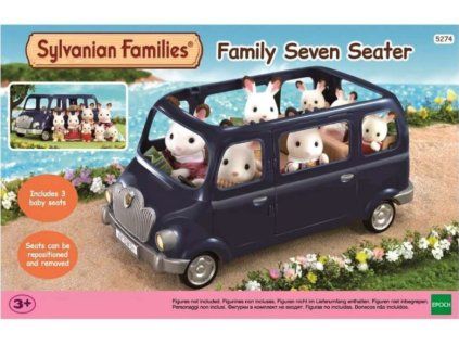 Sylvanian Families 5274 Rodinné auto modré