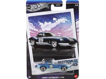 Hot Wheels Silver Series National Icons Jaguar Lightweight E Type