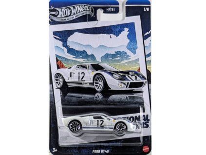 Hot Wheels Silver Series National Icons Ford GT40