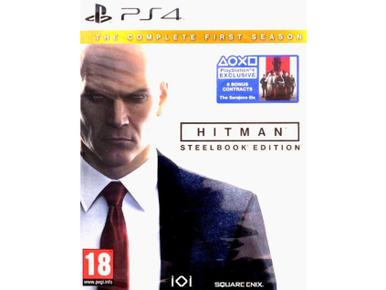 PS4 Hitman The Complete First Season Steelbook