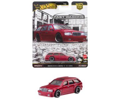 Hot Wheels Premium Car Culture Fast Wagons Mercedes Benz E 36 AMG