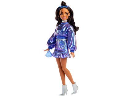 Barbie Deluxe Metalické šaty