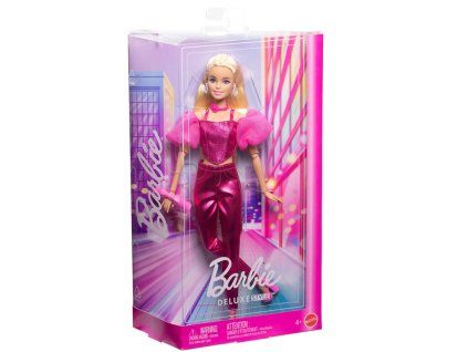 Barbie Deluxe Style Metallic Pink Blondýna