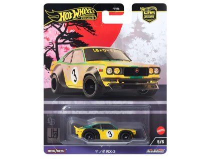 Hot Wheels Premium Car Culture Japan Historics 4 Mazda RX 3
