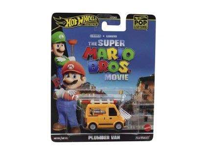 Hot Wheels Premium Super Mario Bros Plumber Van