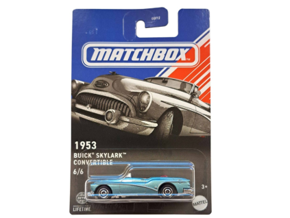 Matchbox 1953 Buick Skylark Convertible modré