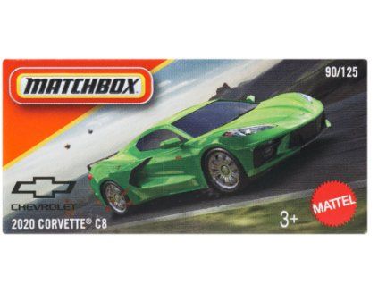 Matchbox 2020 Corvette C8 zelená