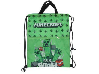 Sportovní vak Minecraft se zipem Nové
