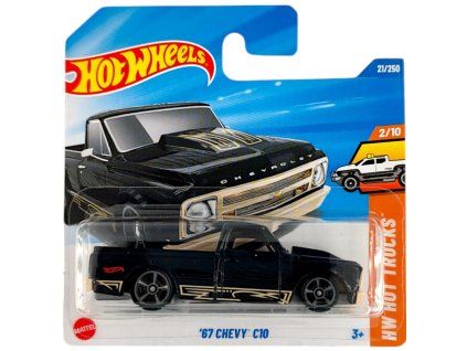 Hot Wheels 67 Chevy C10 černé