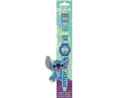 Digitální hodinky Disney Stitch Blu