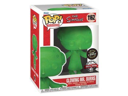Funko Pop! 1162 The Simpsons Glowing Mr. Burns Limited Glow Chase Edition