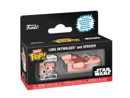 Funko Bitty Pop! Star Wars Ride Speeder with Luke