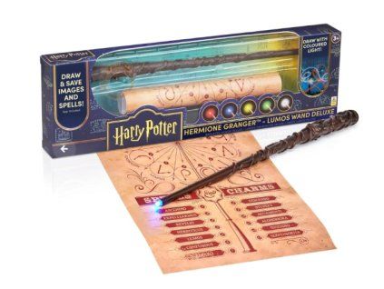 Hůlka Harry Potter Deluxe Hermione svítící 35cm Nové