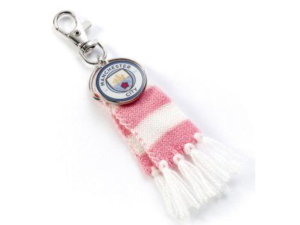 Přívěšek FC Manchester City Růžová šála