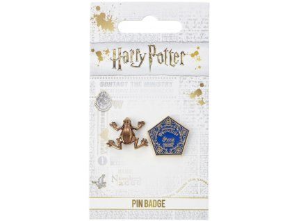 Odznak Harry Potter Čokoládová žabka