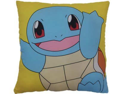 Polštář Pokémon Pikachu and Squirtle 40x40cm