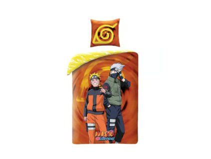 Povlečení Naruto Shippuden Naruto and Kakashi 140x200cm