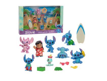 Set minifigurek Stitch 8ks