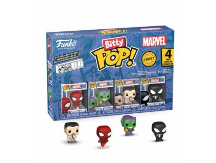 Funko Bitty Pop! Spider Man SpiderMan, Green Goblin, J. Jonah Jameson, Spiderman