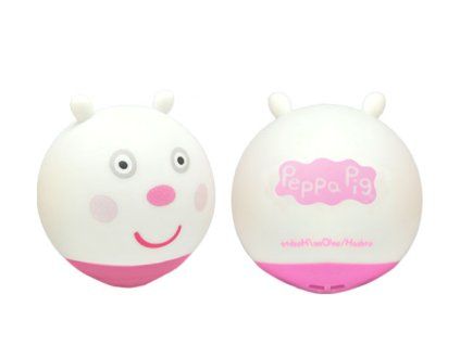 Dětský chrastící míček Prasátko Peppa Ovečka