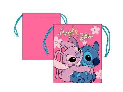 Svačinový pytlík Disney Stitch a Angel