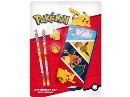 Sada psacích potřeb Pokémon a přátelé s pouzdrem 5ks