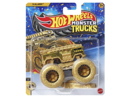 Hot wheels Monster Trucks Gold Car 5 Alarm