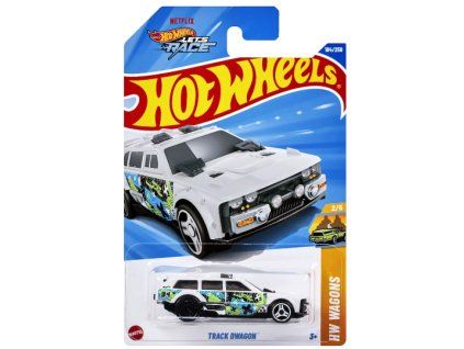 Hot Wheels Netflix Lets Race Track Dwagon bílý