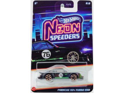 Hot Wheels Neon Speeders Porsche 934 Turbo RSR