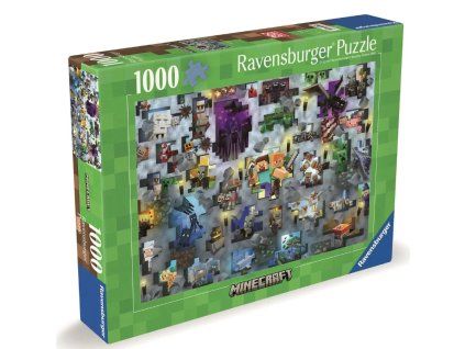 Puzzle Minecraft Challenge 1000 dílků