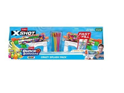 Vodní pistole X Shot a 100 balónků