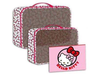 Sada cestovních pouzder Hello Kitty