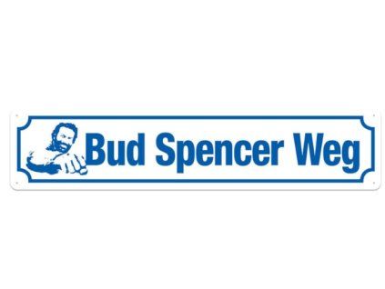 Cedule Bud Spencer Bud Spencer Weg 46x10cm