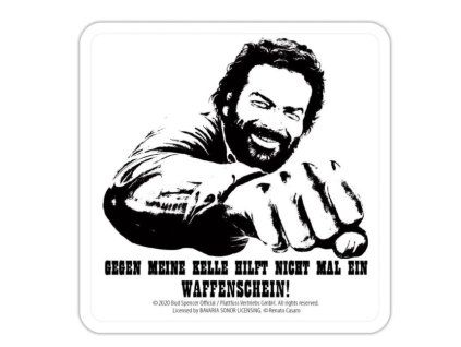 Podtácek Bud Spencer Kelle 10x10cm