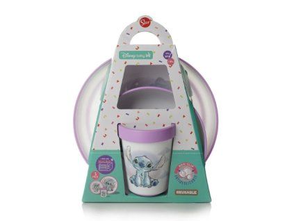 3 dílná sada nádobí Disney Stitch