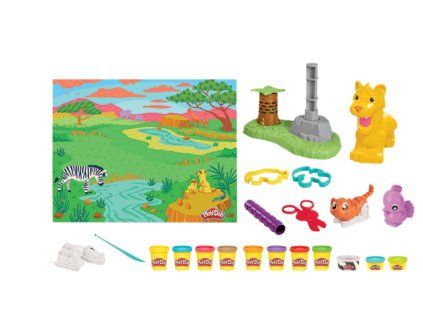 Play Doh hrací set Growin Mane Lion