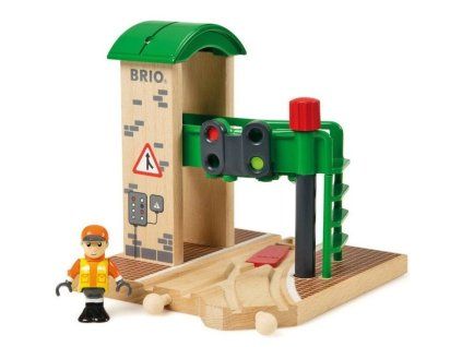 BRIO 33674 Signální stanice s výhybkou