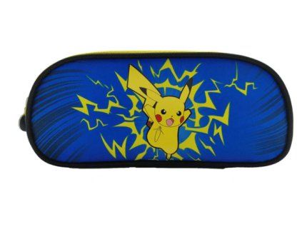 Penál Pokémon pouzdro modré 22cm