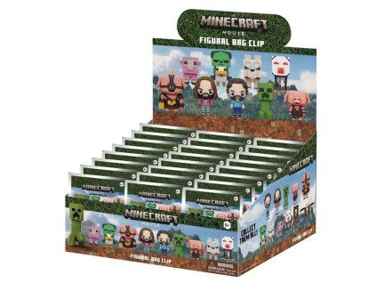 Pěnový klip na tašku Minecraft film
