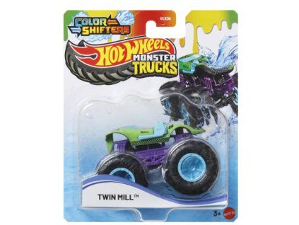 Hot Wheels Monster Trucks Color Shifters Twin Mill