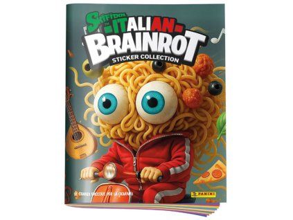 Album se samolepkami Skifdol Italian Brainrot Cosmic Hallucinations IT