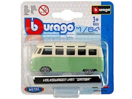 Auto Burago Volkswagen Van Samba