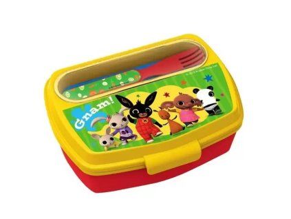 Svačinový box Bing s příborem
