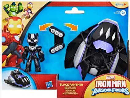 Figurka Marvel Black Panther a jeho vozidlo