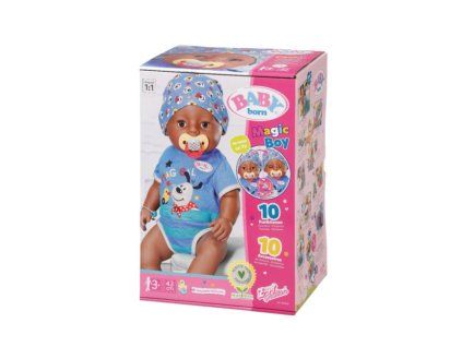 Baby Born Chlapeček s kouzelným dudlíkem 43cm OBAL