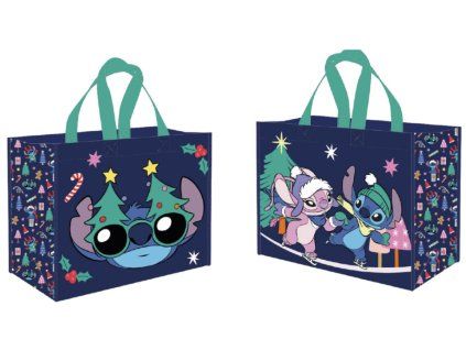 Nákupní taška Stitch a Angel Xmas