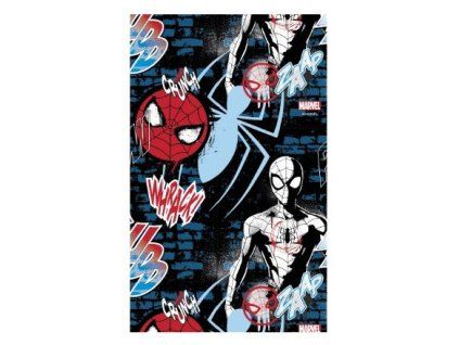 Balící papír Spiderman modrý