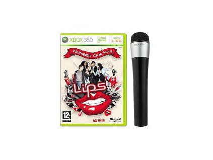 X360 Lips Number One Hits a mikrofon