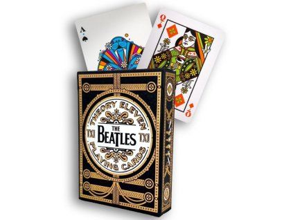 Hrací karty The Beatles White Special Edition